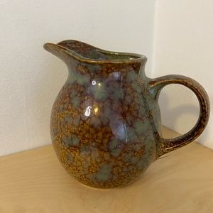 Multicolored Ceramic Pitcher